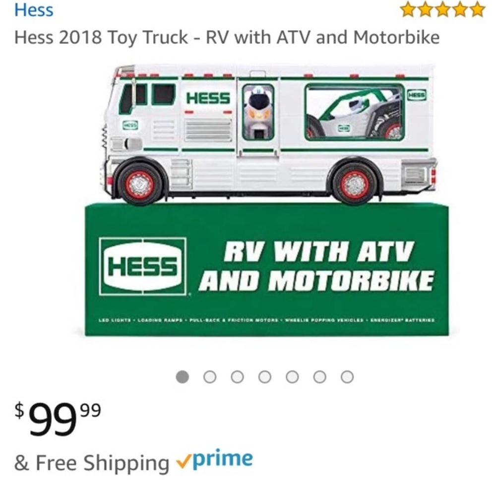 Hess toy truck